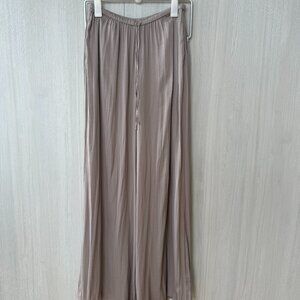 Zara Wide Leg Pants in Taupe